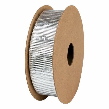 Geschenkband Satin - Silber 15mm