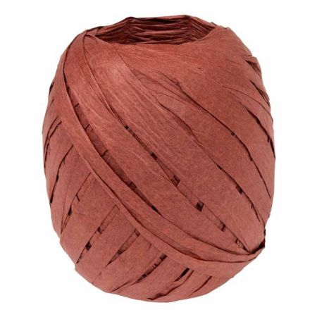 Geschenkband Papier - Rot 7mm