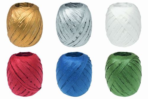 Geschenkband Papier - 7mm